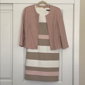 Business Dress with matching mid arm Jacket